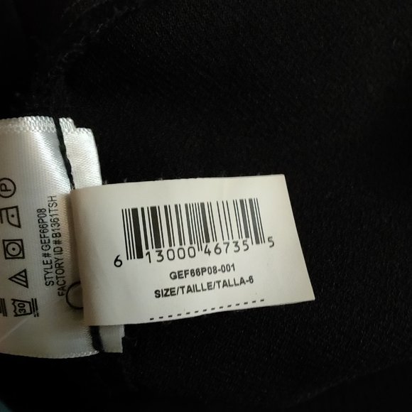 BCBGeneration Sleeveless Blazer Cocktail Dress Size 6 Black Mini Button Collar - Picture 6 of 10